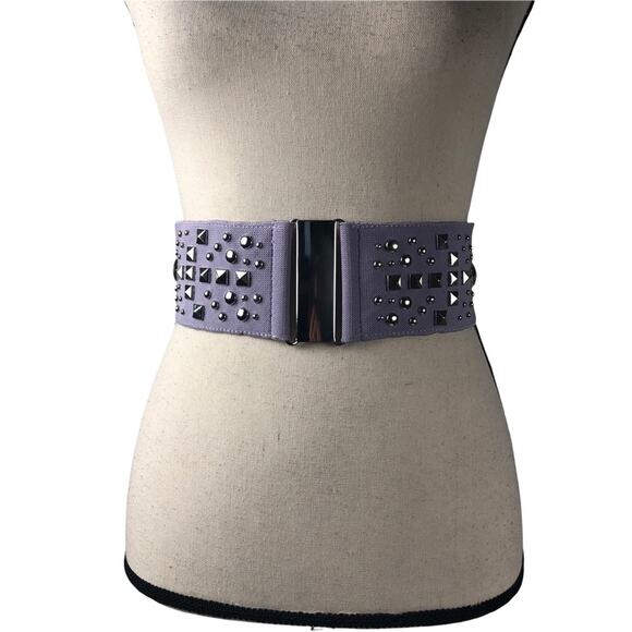 H&M stretchy lavender belt Small - Picture 1 of 7